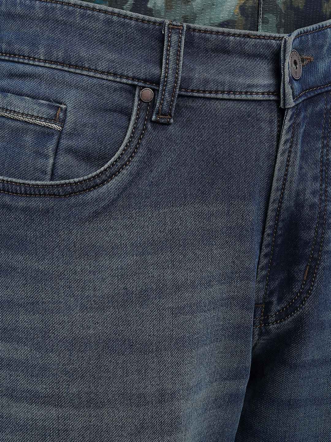 Numero Uno Men Faded Blue Jeans
